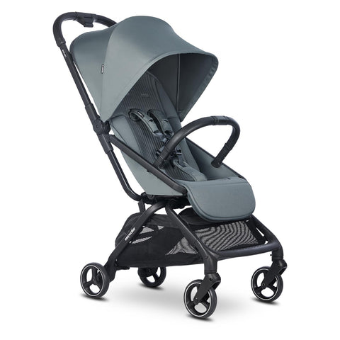 Easywalker Rockey S Smooth Grey inkl. Regenverdeck und Spielbügel