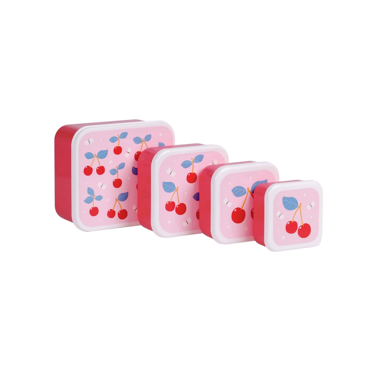 Lunchbox / 4er Set / Kirschen