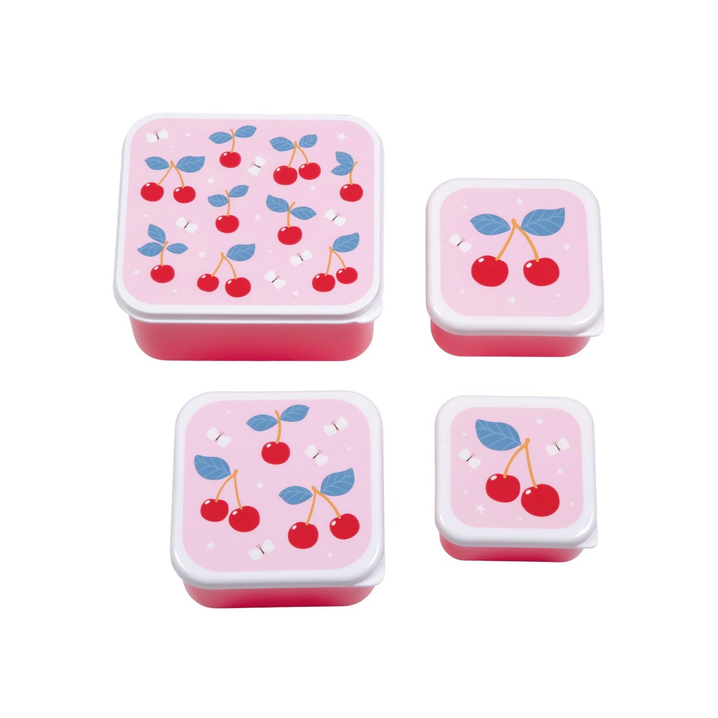 Lunchbox / 4er Set / Kirschen