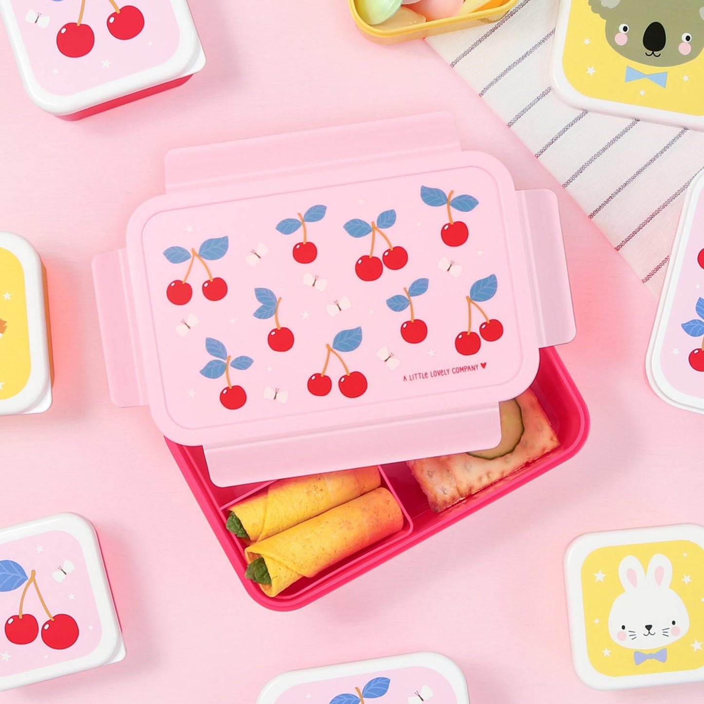 Bento Lunchbox / Kirschen