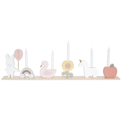 Geburtstagszug Bunny & Freunde, rosa