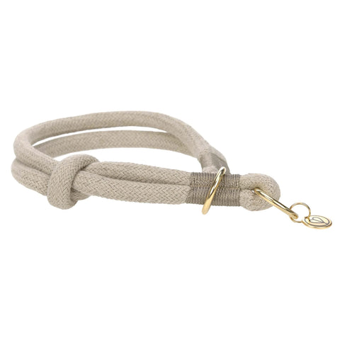 HUNDEHALSBAND GEFLOCHTEN - MILA, NATUR M (45cm)