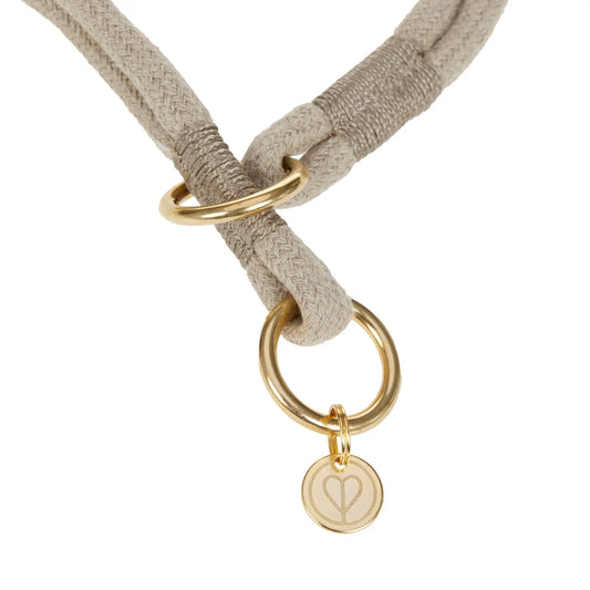 HUNDEHALSBAND SLIM - MILA, NATUR M (45cm)