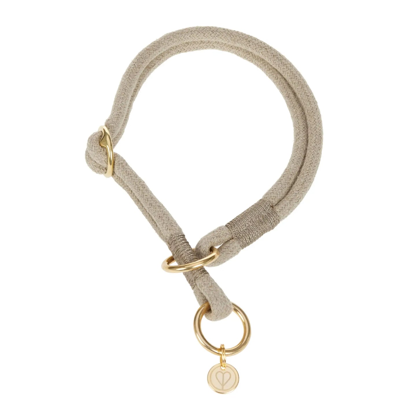 HUNDEHALSBAND SLIM - MILA, NATUR S-M (40cm)