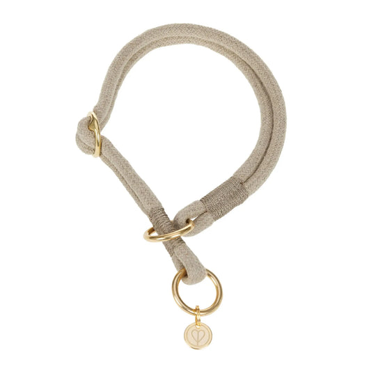 HUNDEHALSBAND SLIM - MILA, NATUR S-M (40cm)