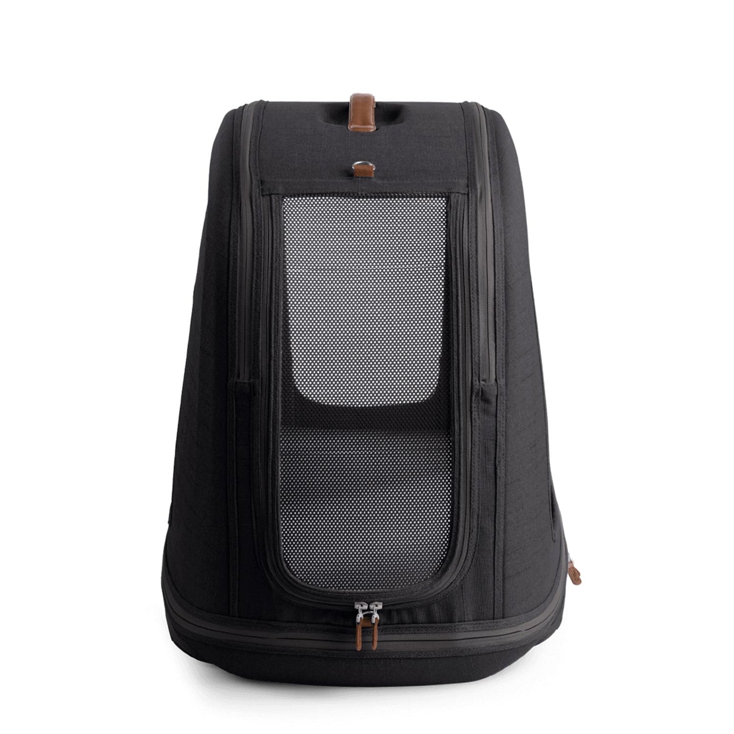 Tavo Pets Crispin onyx medium kurze Seite, Transporttasche für Hunde mit Isofix-Befestigung, Sicherheitstest, Beratung bei Petperten Karlsruhe