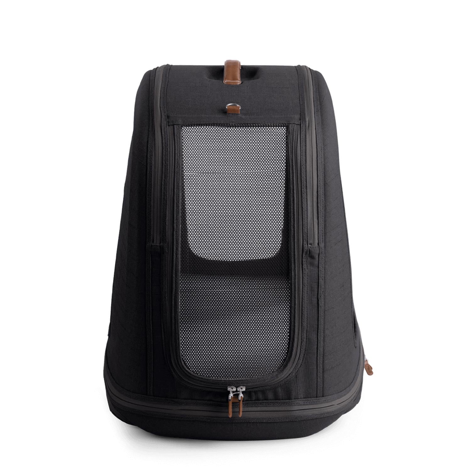 Tavo Pets Crispin onyx medium kurze Seite, Transporttasche für Hunde mit Isofix-Befestigung, Sicherheitstest, Beratung bei Petperten Karlsruhe