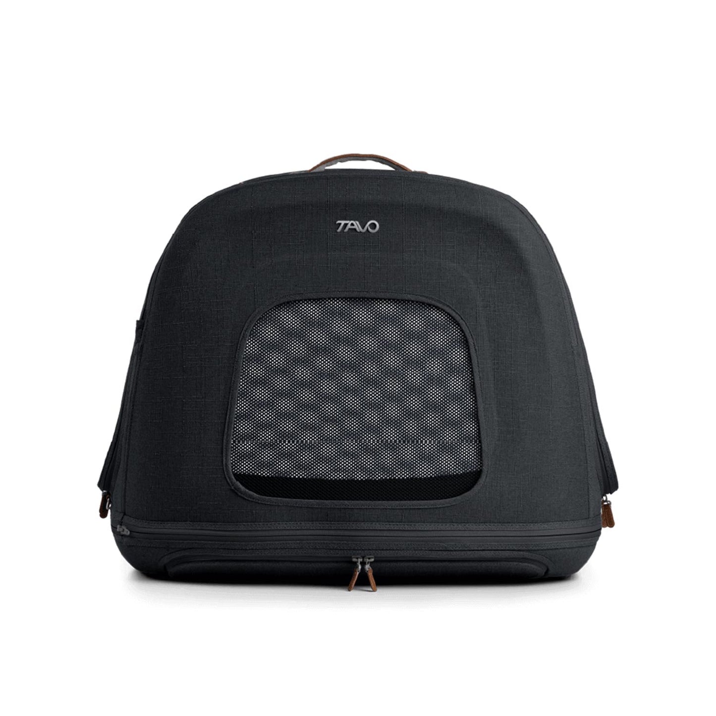 Tavo Pets Crispin onyx small lange Seite, Transporttasche für Hunde mit Isofix-Befestigung, Sicherheitstest, Beratung bei Petperten Karlsruhe