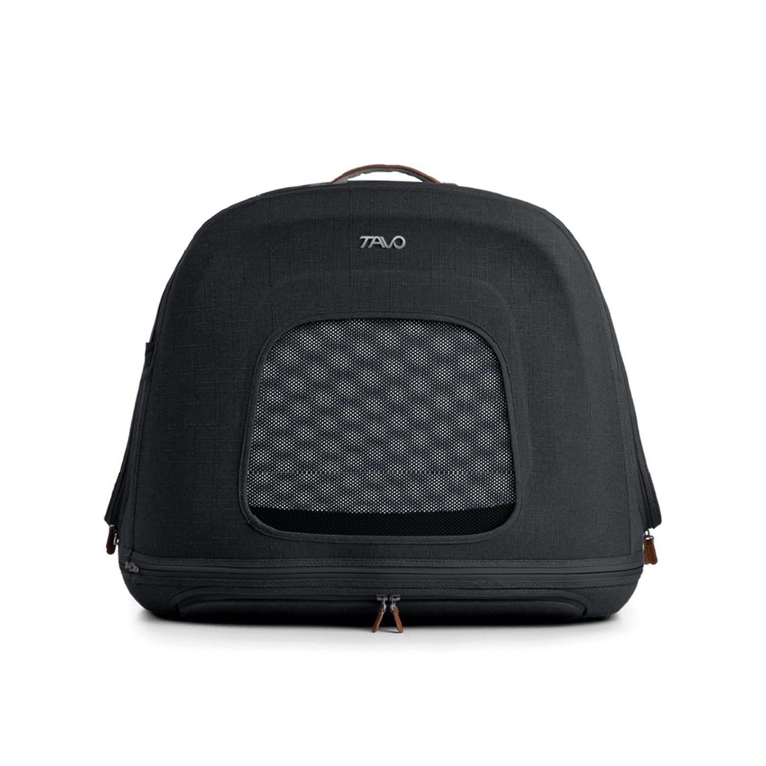 Tavo Pets Crispin onyx small lange Seite, Transporttasche für Hunde mit Isofix-Befestigung, Sicherheitstest, Beratung bei Petperten Karlsruhe