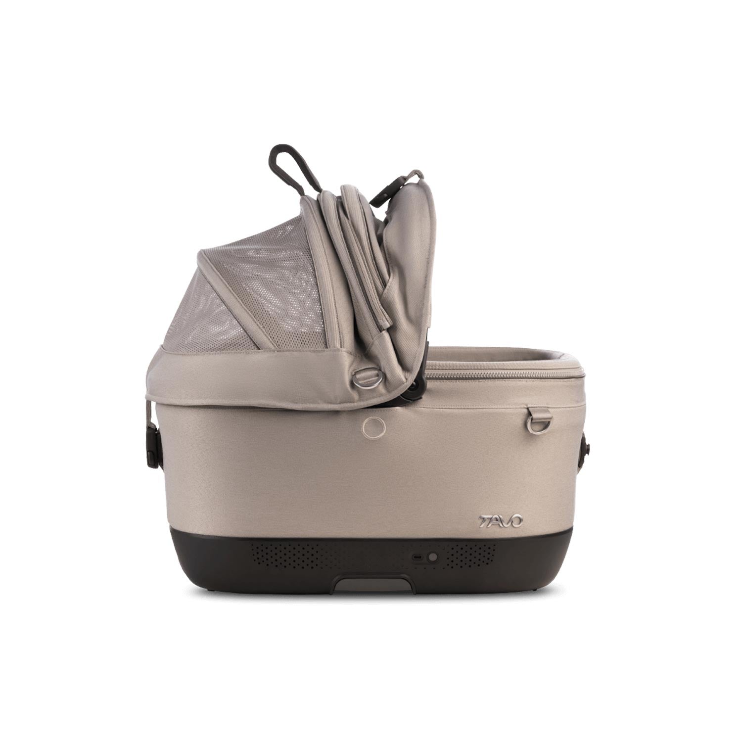 Tavo Pets Maeve Wind 5x tawny Seite offen, Transporttasche für Hunde und Katzen mit Isofix-Befestigung, Sicherheitstest, Beratung bei Petperten Karlsruhe
