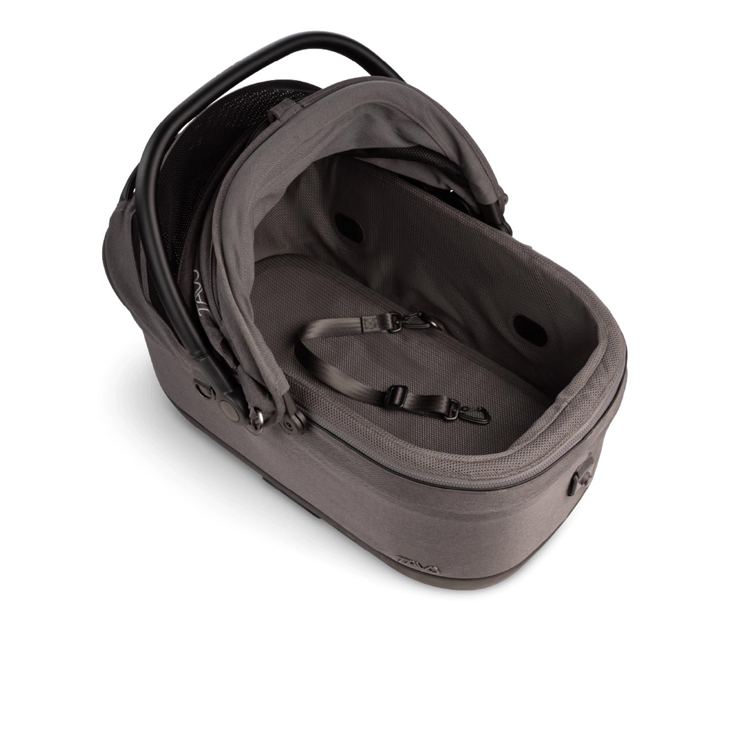 Tavo Pets Maeve Wind 6x ashen offen mit mesh, Transporttasche für Hunde und Katzen mit Isofix-Befestigung, Sicherheitstest, Beratung bei Petperten Karlsruhe