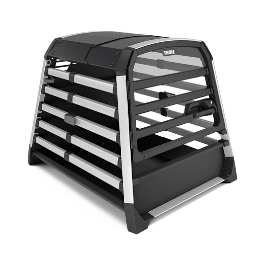 Thule Allax Hundebox L Compact threshold compatible für niedrige Kofferraumböden