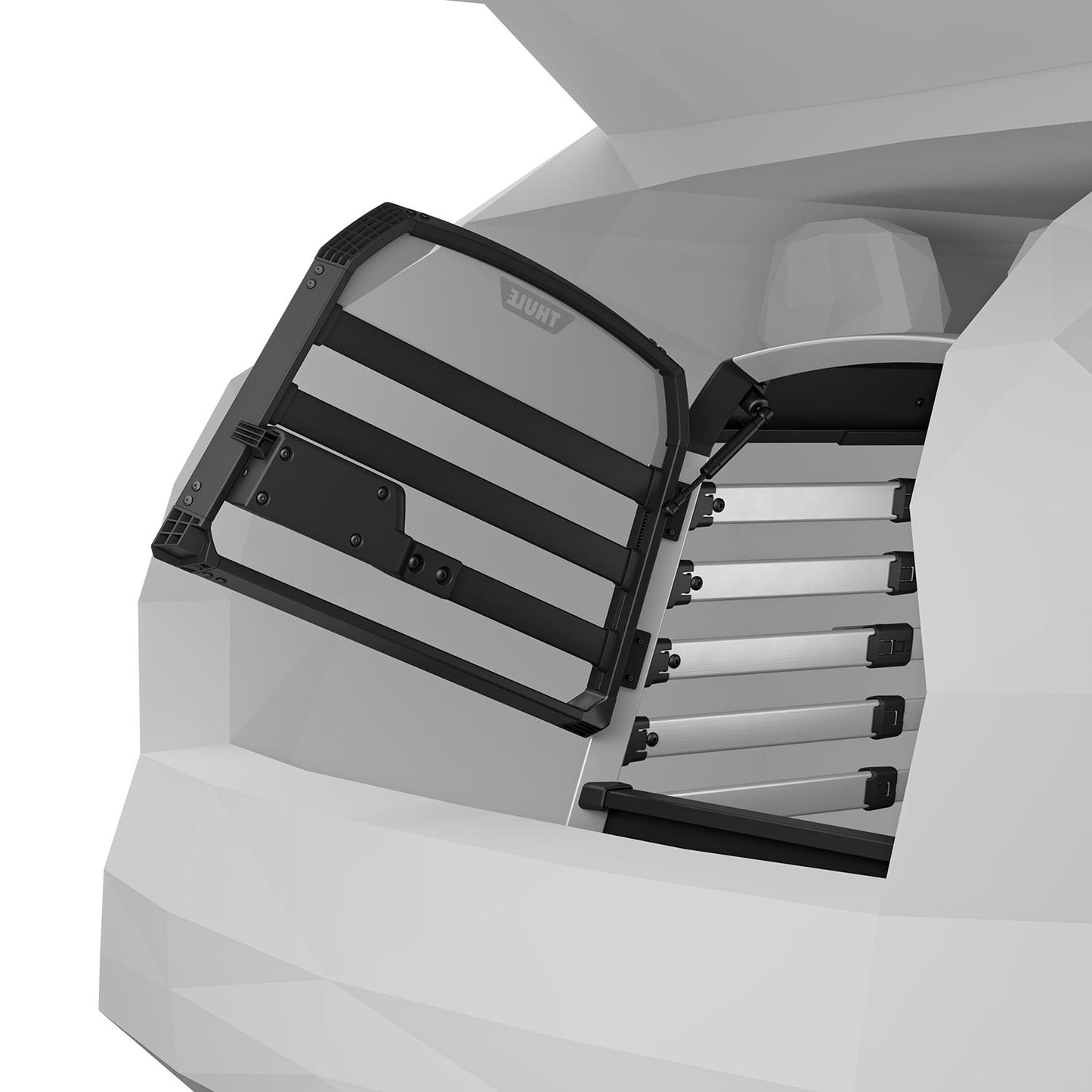 Thule Allax Hundebox M Compact threshold compatible für niedrige Kofferraumböden