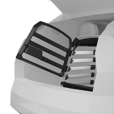Thule Allax Hundebox M threshold compatible für niedrige Kofferraumböden