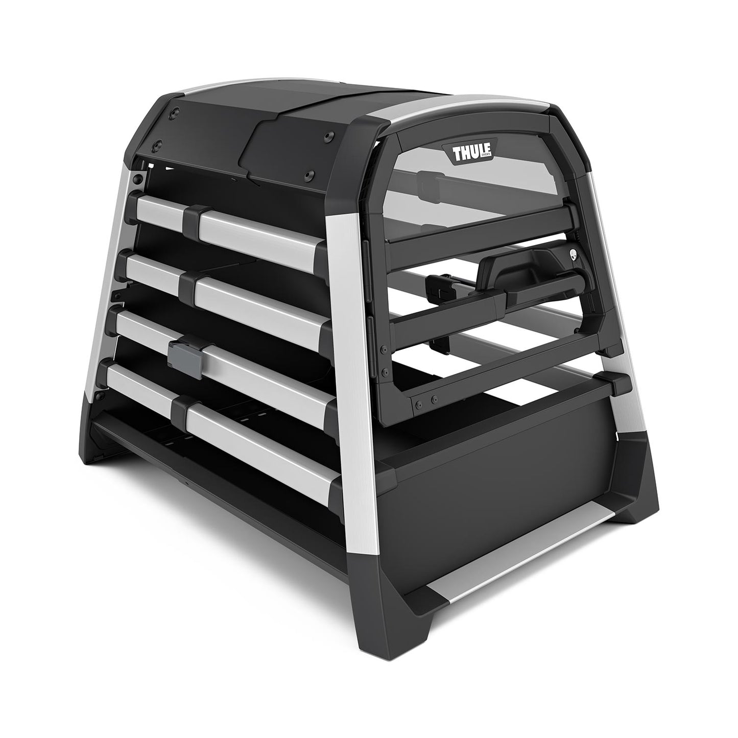 Thule Allax Hundebox M threshold compatible für niedrige Kofferraumböden